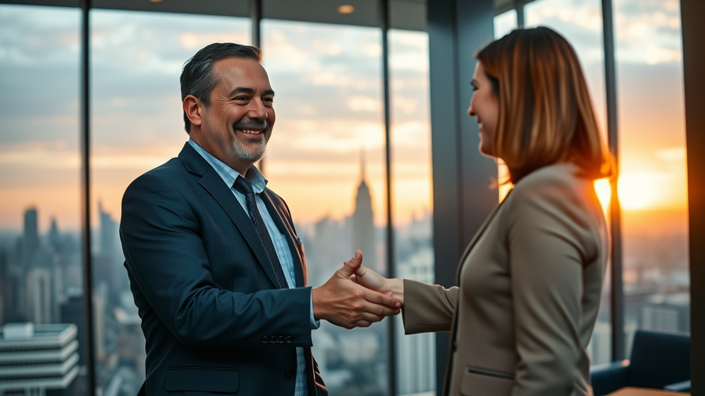 inspiring consulting leader, positive client interaction, high income entrepreneur consultant closing deal